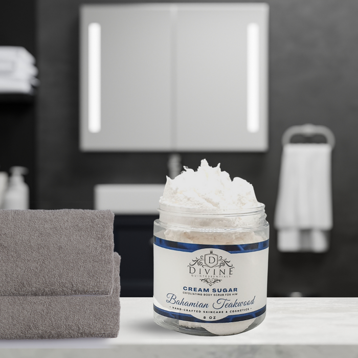 Cream Sugar Exfoliating Body Scrub for Him